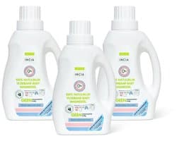 Incia Vloeibaar wasmiddel - Natuurlijk Wasmiddel - 3 stuks - Voordeelverpakking