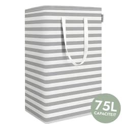 Wasmand 75L Opvouwbaar – Stevige Opbergmand met Handvatten – Waterdichte Was Organizer – Voor Kleding, Speelgoed of Linnen — thumbnail 1