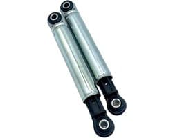 2X Fixem schokbreker geschikt voor Miele, Bosch en Suspa 4500820, 4500826, 4500823, 4500824, 4500825, 4500826, 118869 - 8mm - 120N