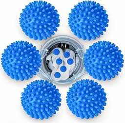Famanu 6-Pack Drogerballen, Wasballen voor Donsjassen, Herbruikbare Drogerbal voor het Thuis Reinigen — thumbnail 1