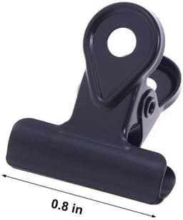 Ibenzoa® Veelzijdige Zwarte Mini Clipset van 30 Stuks voor Thuis, Kantoor en Creatieve Projecten — thumbnail 3