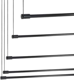 KADAX Wasdroger 5x140cm Zwart AV140-P5St — thumbnail 5