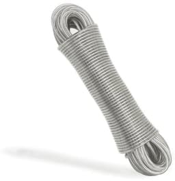 Waslijn 30 meter met stalen kern - Verstelbare lengte voor binnen en buiten — thumbnail 1