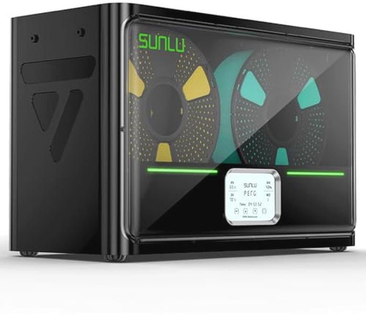 Filamentdroogbox voor 3D-printers met 4 Spoelen, Snelle Verwarming en Vochtigheidsbeheer — afbeelding 1