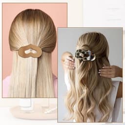 Grote Haarclip Set (6 Stuks) - Stevige Franse Klemmen voor Dik en Dun Haar — thumbnail 5