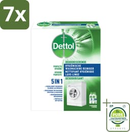 7 x Dettol Wasmachine Reiniger Duo 500 ml - Grootverpakking - Wasmachine Reiniger - Wasmachine Schoonmaken - Kalkaanslag Verwijderen - Wasmachine Onderhoud - Wasmachine Hygiëne — thumbnail 1