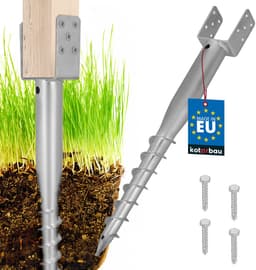 Kotarbau - Grondanker - 91x710 mm - Verzinkt Staal - Eenvoudige Installatie — thumbnail 1