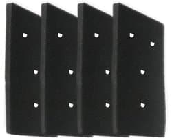 Foam Sponge - Filter Droger - 4stuks - filter Foam filter droger - droger sponsfilter - Geschikt voor Whirlpool - Gelijk aan model: 481010345281 481010716911(230 x 115 x 14MM)