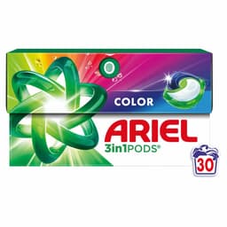 Ariel 3in1 Wasmiddel Pods Color - 30 stuks — thumbnail 1