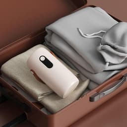 Draagbare wasdrogers | Opvouwbare Compacte Wasdroger - Elektrisch Sneldrogend Apparaat Voor Kleding Binnen En Buiten Gebruik Voor Reizen Slaapzaal Hotel，wit — thumbnail 4