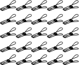 Unyqoos® Set van 25 multifunctionele metalen clips voor waslijn en meer — thumbnail 1