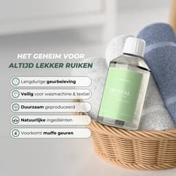 Steamstory Luxe Wasparfum Crystal - Tonkaboon, cederhout en een poederige muskus 250ml — thumbnail 3