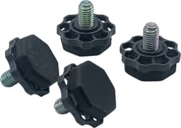 Fixem Stelpootjes Wasmachine Geschikt voor Arcelik, Beko, Indesit - 2912700500, 2912701200, 2912701400, C00864345 - stel voet – 4 Stuks – M10 Schroefdraad — thumbnail 2
