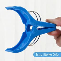 Casa Calma® – 4 Grote Plastic Knijpers voor Handdoeken & Strandlakens - Multicolor — thumbnail 2