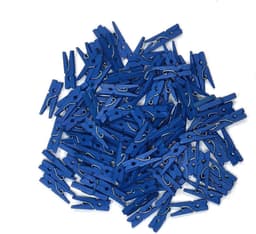 Kleine Zwarte Houten Wasknijpers - Set van 100 Stuks voor Knutselen en Decoratie — thumbnail 4