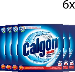 Calgon 3 in 1 Power Poeder Wasmachine Reiniger en Anti kalk - 60 Doseringen x6 — thumbnail 1