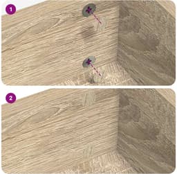 vidaXL - Zelfklevende - schroefcover - 12 - st - Sonoma - Eik - Ø - 20 - x - 0,5 - mm — thumbnail 4