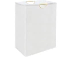 Opvouwbare Wasmand – Katoen – 36L speelgoedwasmand – Kleine opvouwbare wasmand – Ruimtebesparend & Wasbaar – pbergmand voor vuile was – Stijlvol Design – Geschikt voor Badkamer, Slaapkamer & Waskamer
