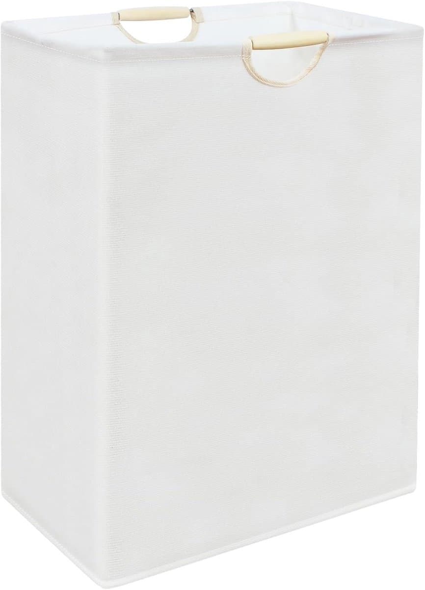 Opvouwbare Wasmand – Katoen – 36L speelgoedwasmand – Kleine opvouwbare wasmand – Ruimtebesparend & Wasbaar – pbergmand voor vuile was – Stijlvol Design – Geschikt voor Badkamer, Slaapkamer & Waskamer — afbeelding 1