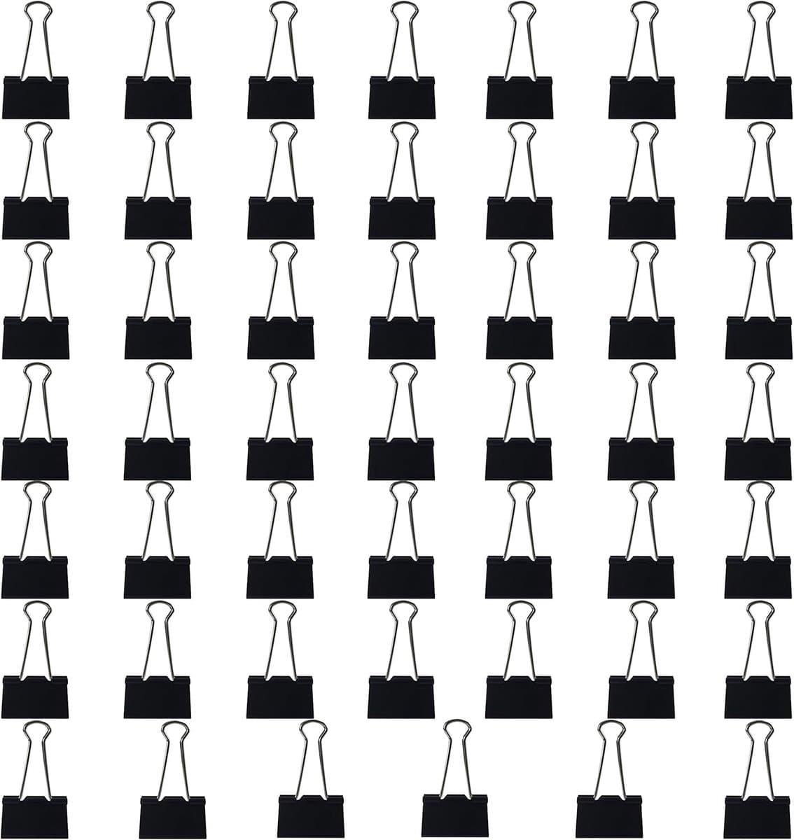 Grote Binder Clips Zwart 1.5-Inch (48-Pack) — afbeelding 1