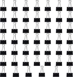 Grote Binder Clips Zwart 1.5-Inch (48-Pack) — thumbnail 1