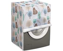 Beschermende hoes voor wasmachine en droger, voorkom vocht, stof en krassen - Geschikt voor de meeste voorlader wasmachines en drogers - Afmetingen 63 x 62 x 85 cm