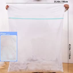 Livé® Extra Grote Waszak 90×110 cm – Ademend met Ritssluiting — thumbnail 3