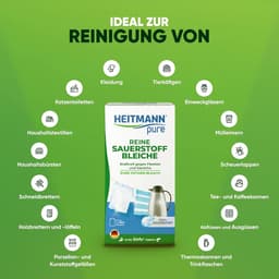 HEITMANN pure Oxygen Bleach – Actieve Zuurstof Vlekverwijderaar — thumbnail 2