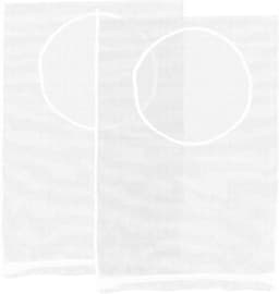 Wasmand Hangend - 2 Stuks - Ophangbare Wasmand - Wassorteerder - Deurzak - Wasmand - Wasverzamelaar - Ophangbare Wasmand - Hangende Waszak - Wordt geleverd met 2 haken - Voor Badkamer / Wasruimte - 73.5*48.5cm — thumbnail 1