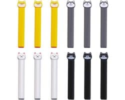 Voedselzak clips - Keuken organizers - Levensmiddelen bewaren - Herbruikbaar en duurzaam - 115 cm breed - Meerkleurig — afbeelding 1