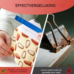 Voedselzak Clips - Keuken Klemmen - Voedsel Verpakken - Luchtdichte Afdichting - Grote Zware Klem - Blauw — thumbnail 5