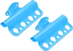 Grote Wasknijpers - Kleding Clips - Dekbed Vastzetten - 7 Gaten Ontwerp - 165 cm Lengte - Blauw — thumbnail 1