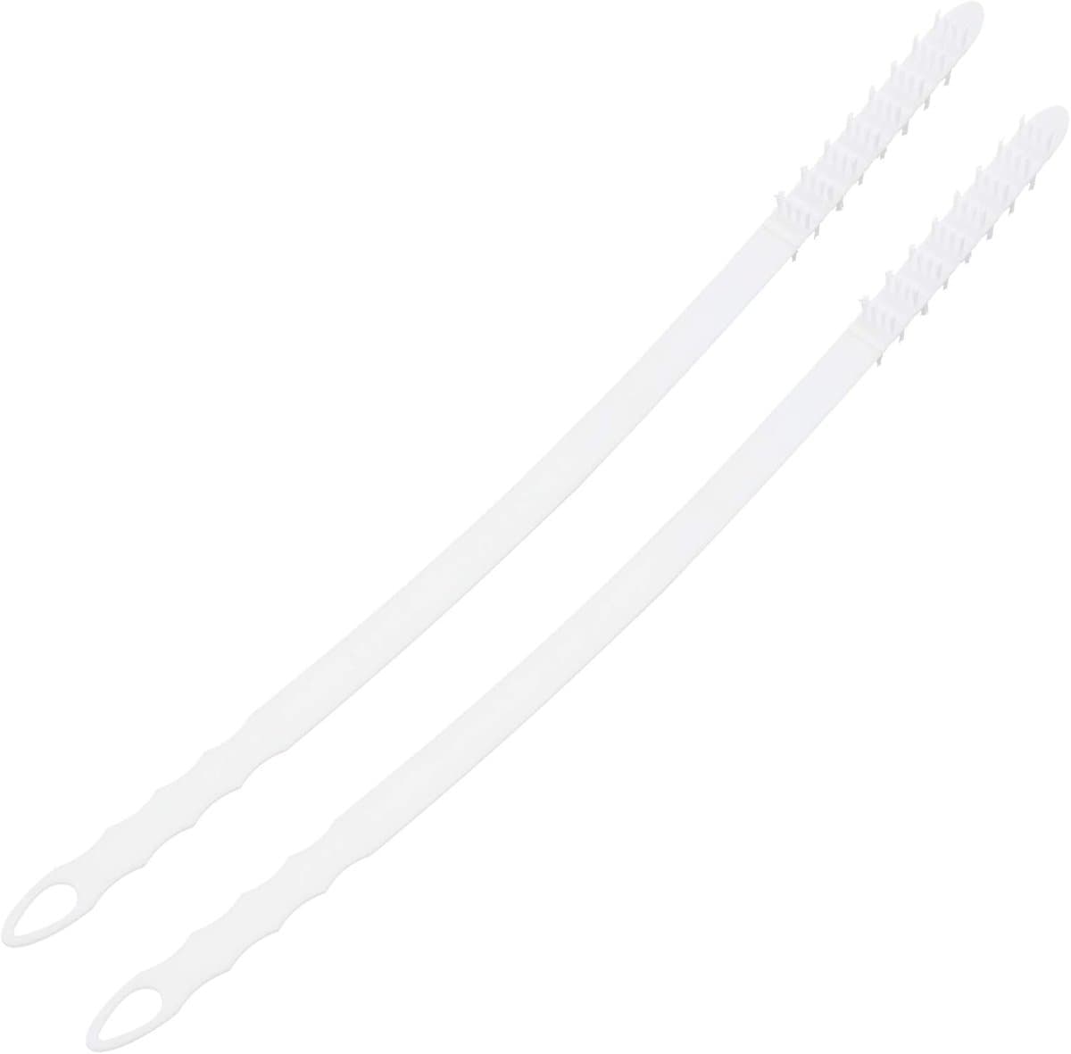 Pluizenreiniger Droogtrommel - Borstel Set - Onderhoud Huishouden - Duurzaam Materiaal - 595 cm Lengte - Wit — afbeelding 1