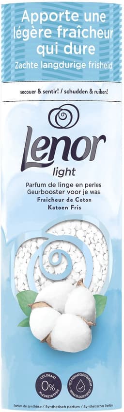 Lenor Light Geurbooster Katoen Fris - 6 x 240 gram - Wasparfum — thumbnail 2