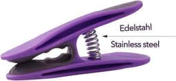 24 wasknijpers roestvrij staal met Soft Grip — thumbnail 3