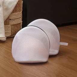 Zes halfronde waszakken Geschikt voor bh's, Geschikt voor het wassen van diverse bh's, ondergoed, sokken en andere kleine kledingstukken. Ze Geschikt voorkomen dat kleding in de knoop raakt, vervormt of slijt, en beschermen deze tegen beschadiging. — thumbnail 3