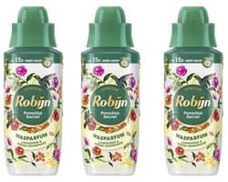 Robijn Wasparfum - Paradise Secret - 3 x 342 ml Voordeelverpakking