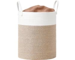 SONGMICS RLH061LZ01 - Wasmand voor Kinderen - 60 L - Met Handgrepen - Voor Kinderkamer