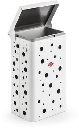 WESCO Wasmand Single met Inzet | 32 Liter | Metaal - Mat wit | Waskorf — thumbnail 2
