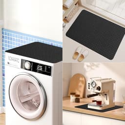 Anti-trillingsmat - Wasmachineonderlegger - Apparaat Stabiliseren - Dubbelzijdig Antislip - 60 x 60 cm — thumbnail 4