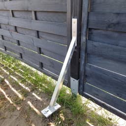 Stormanker Voor Betonneren - Grondanker Versteviging - Constructie Stabiliseren - Lineaire Lasnaden - 590 x 320 x 535 mm — thumbnail 5