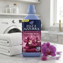 Felce Azzurra Wasverzachter Black Orchid 900ml – Geconcentreerd – 45 Wasbeurten – Langdurige Luxe Geur – Zachte Was – Parfum Wasverzachter — thumbnail 2