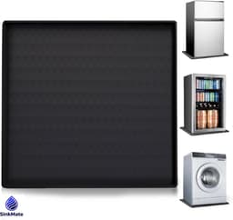 Lekbak Wasmachine – Siliconen Opvangbak - Opstaande Rand - SinkMate® - 60 x 60 cm – Lekbak Koelkast Vaatwasser Diepvriezer - Opvangbak tegen lekkage — thumbnail 1