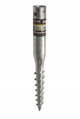 Domax Serie - Stalen Parasolbasis - 68x650mm - Schroefbasis - Montage Zonder Fundament — thumbnail 1