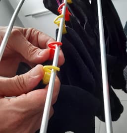 Grote sokkenklemmen - voor wasmachine en droger - 44 stuks — thumbnail 5