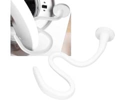 Magnetische deurbeugel voor wasmachine - Verstelbaar en Flexibel - Voorlader Wasmachine Deur Prop - Universele Houder - voor Wasmachine Drogen Wasmachine - Voor Droge en Geventileerde Deur - wit
