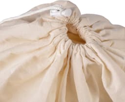 Famanu - 100% katoen Extra grote Heavy Duty Waszakken 71 CM x 91 CM, Natuurlijke Kleur – Lichtgewicht en Duurzaam, geeft u een langdurige oplossing voor uw wasbehoeften — thumbnail 4