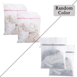 Ibenzoa® Set van 2 Mesh Waszakken met Ritssluiting voor Delicate Was en Reizen, 30 x 40 cm — thumbnail 4