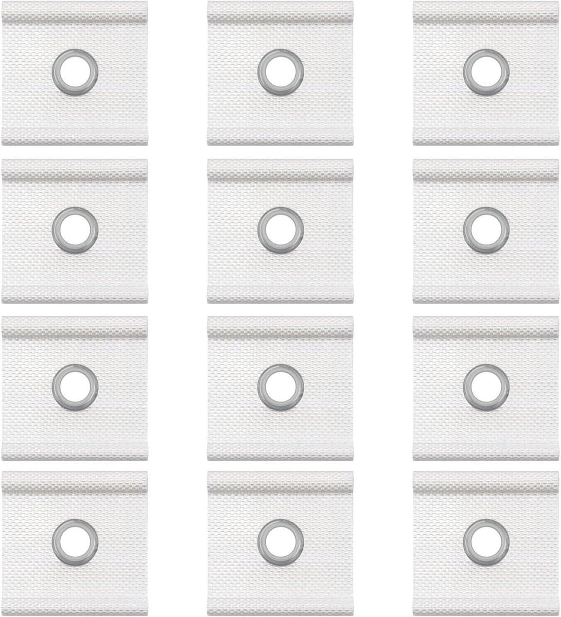 Allecto Plus - 12 stuks buisleidinghaken voor 5 mm rail - buisogen — afbeelding 1