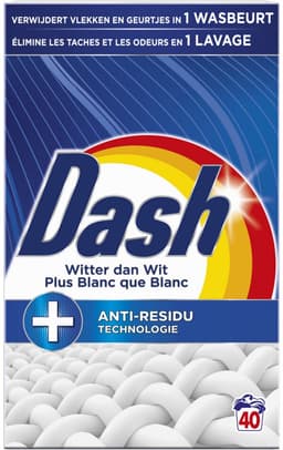 Dash Waspoeder Witter Dan Wit 40 Wasbeurten 2,2 kg — thumbnail 1
